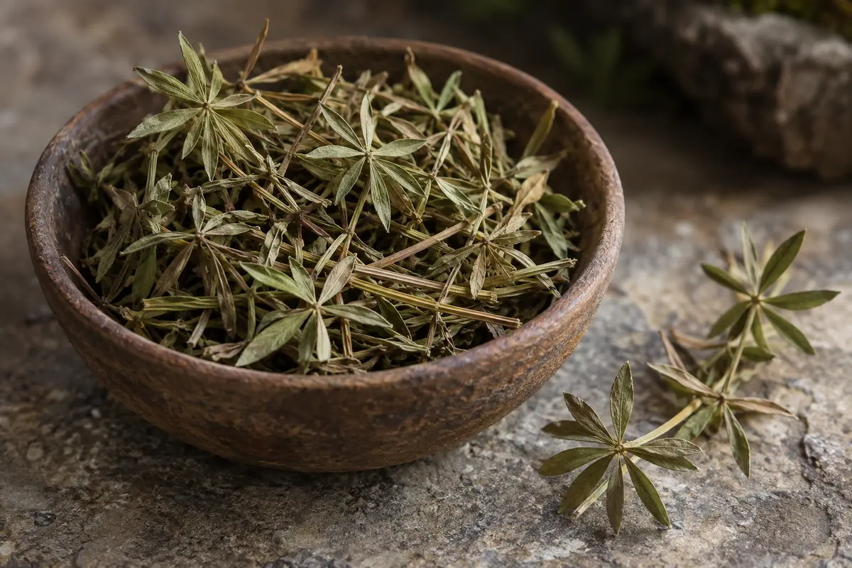 Dried sweet woodruff
